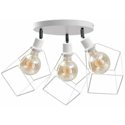 Image of Ruben Ceiling Spotlight Clusters White, 32cm, 3x E27