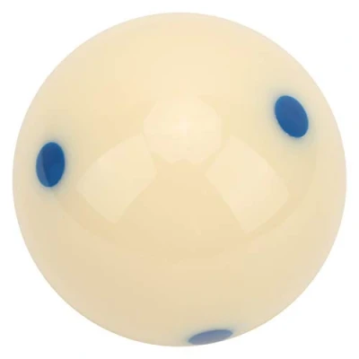 Image of VGEBY DotSpot Cue,57.2mm Practice Cue Ball Pool Standard Training (Blue dot) Recreationball Billiards Supplies Competitive Sports Billiard