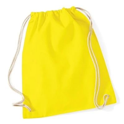 Image of Westford Mill Cotton Gymsac Yellow