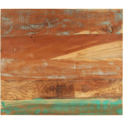 Image of vidaXL Rectangular Table Top 70x80 cm 25 27 mm Solid Reclaimed Wood
