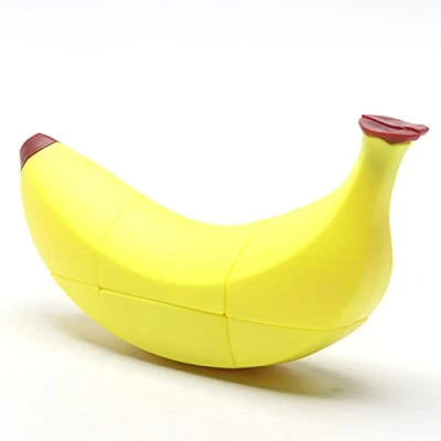 Image of Yealvin 3D Fruit Cube 3x3 Banana Magic Speed Children&#039;s Educational Toys Puzzle Brain Teaser
