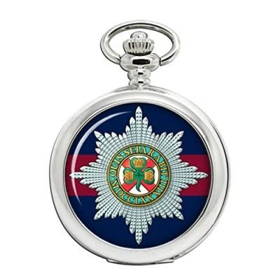Image of Giftshop UK Irish Guards, British Army Full Hunter Pocket Watch