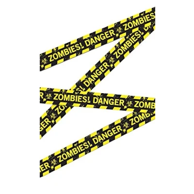 Image of 600 cms zombie police tape.