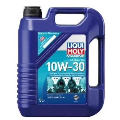 Image of P003619 Engine Oil LIQUI MOLY MARINE 25023 10W 30 5l Part Synthetic AUDI: A6 C7 Saloon, A4 B8 A3 Sportback, VOLKSWAGEN: Golf 7, 5