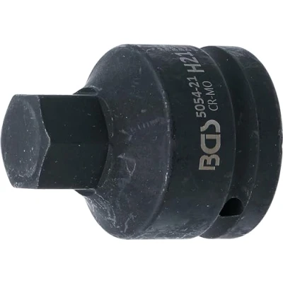 Image of BGS 5054 21 Impact Bit Socket length 55 mm 20 (3/4&quot;) Drive internal Hexagon
