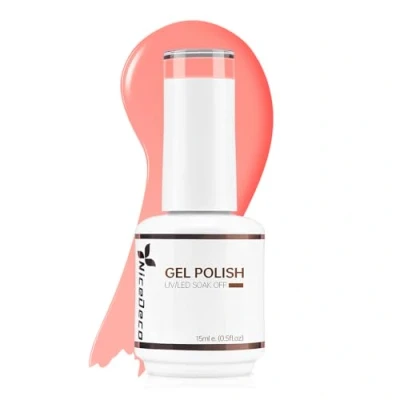 Image of Nicedeco Gel Nail Polish, 15ml UV/LED Soak Off Polish Art Manicure Pedicure, Salon &amp; Home Use Long Lasting Easy to Apply 323