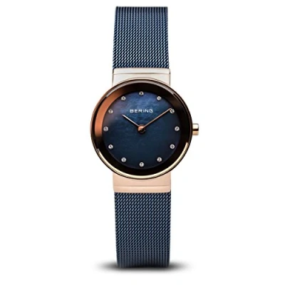 Image of BERING Women Analog Quartz Classic Collection Watch with stainless steel Strap and Sapphire Crystal 10126 367