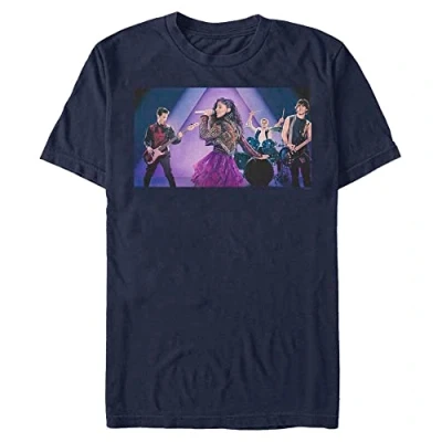 Image of Netflix Unisex Julie and The Phantoms on Stage Organic Short Sleeve T Shirt Navy Blue L