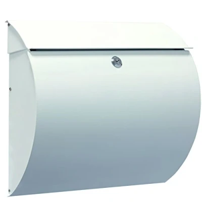Image of Arregui Aura Outdoor Letterbox White