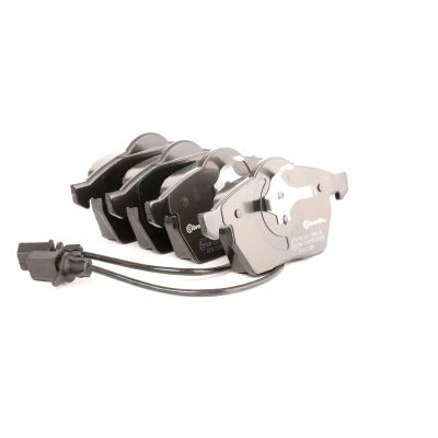 Image of 8E0098301A Brake pad set BREMBO P 85 037 PRIME LINE Ring incl. wear warning contact with piston clip without accessories AUDI: A4 B5 Saloon