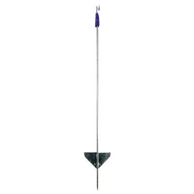 Image of 10x Spring Steel Pigtail Post 1.10 m Electric Fencing