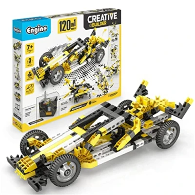 Image of Engino Inventor Toys 120 In One Build Motorized Models A Mega Creative Stem Engineering Kit