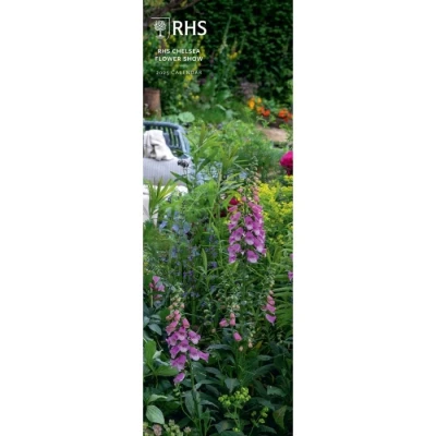 Image of 2025 Calendar RHS Chelsea Flower Show Month to View Nature Slim Official Product