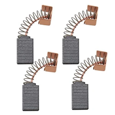 Image of Be In Your Mind 2 Pair of Carbon Brushes Motor 12x8x5mm Compatible with Red Power Devil Silverstorm Wickes B&amp;Q Siegen Angle Grinder