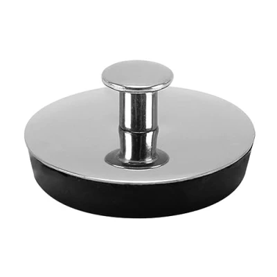 Image of Stainless Steel Sink Plug Cover Bathtub Drain Stopper Washbasin Bath Tub Water