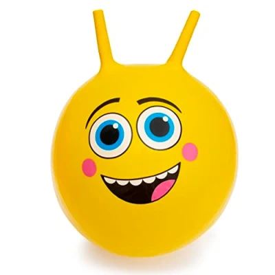 Image of abeec Space Hopper Outdoor Toys Hoppers for Kids Age 5 Toddler Garden Jumping Ball Play Equipment Year Olds