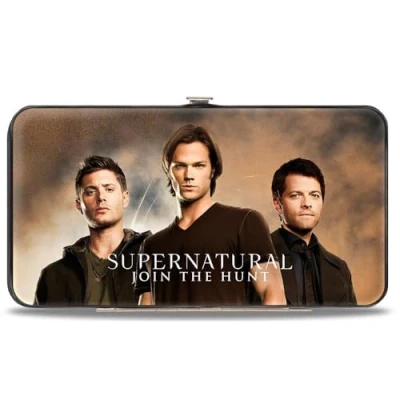 Image of Buckle Down Women&#039;s Hinge Wallet Supernatural, Multicoloured, One Size
