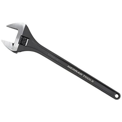 Image of Nerrad Tools NTHDW24 Heavy Duty Adjustable Wrench, Black, 24 Inch