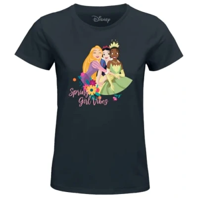 Image of Disney Women&#039;s Wodprints016 T Shirt, Black, L