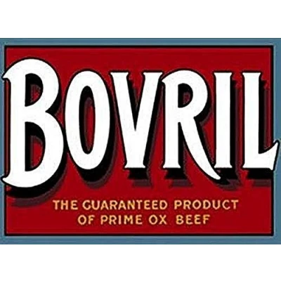 Image of Bovril Label small steel sign 200mm x 150mm (og)