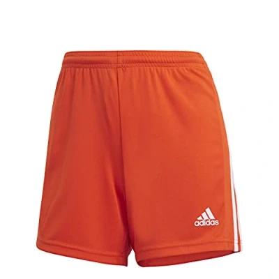 Image of adidas Performance Squadra Short Sports shorts, Women&#039;s, Size: XXL, Team orange/white