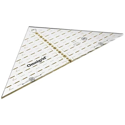 Image of Prym Omnigrid (8inch) 1/4 Square Quick Triangle Ruler 1 Unit