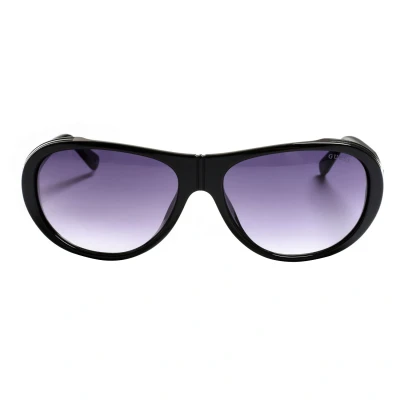 Image of Guess Womenss acetate sunglasses with oval shape GU00081 Black One Size