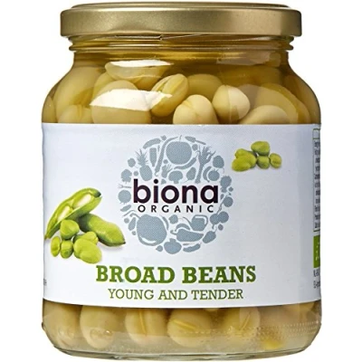Image of Biona Organic Broad Beans 350g (Pack of 6)
