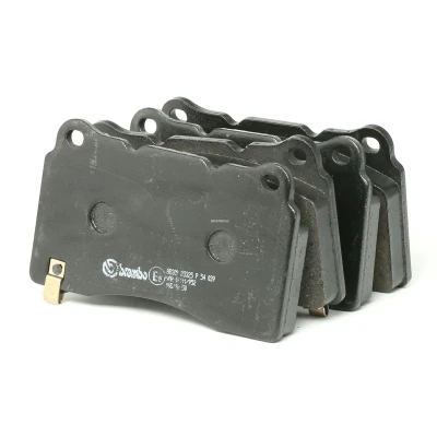 Image of 26296FE040, 26296FE041, 4605A049, 4605A572, 4605A694 Brake pad set BREMBO P 54 039 with acoustic wear warning without accessories