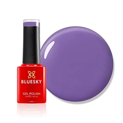Image of BLUESKY Gel Nail Polish, My Journey, SS2312, Purple, Lilac, Long Lasting, Chip Resistant, 5 ml Requires Drying Under UV LED Lamp