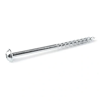 Image of Kreg SML C250 125 Zinc Pocket Screws, 2 1/2 Inch, 8 Coarse Thread, Maxi Loc Head (125 Count)