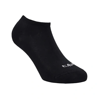 Image of CMP Bamboo Invisibile Sock Tripack Wmn, Black, 39/42
