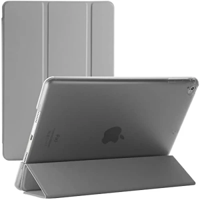 Image of Smart Magnetic Stand Case Only For Apple iPad Mini 4th and 5th Generation Released in Year 2015 2019 (Gray)