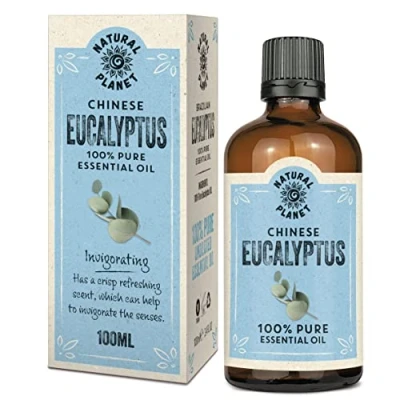 Image of Natural Planet Eucalyptus Essential Oil Therapeutic Grade Pure, 100% Pure &amp; Undiluted Cruelty Free