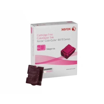 Image of Xerox ColorQube 8870/8880 Magenta Solik Ink (6 sticks, 17,300 Pages) 108R00955