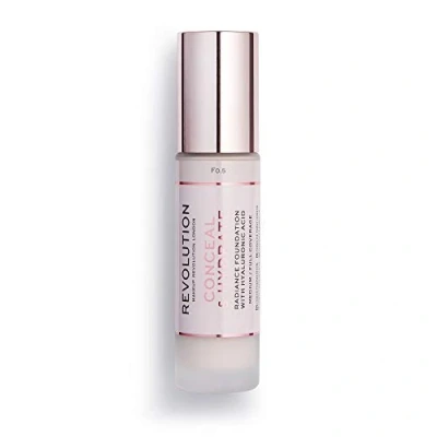 Image of Revolution Beauty London, Conceal and Hydrate, Foundation, F0.5, 23ml