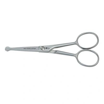Image of Straight Scissors with Lenses Rose Line Stainless Steel
