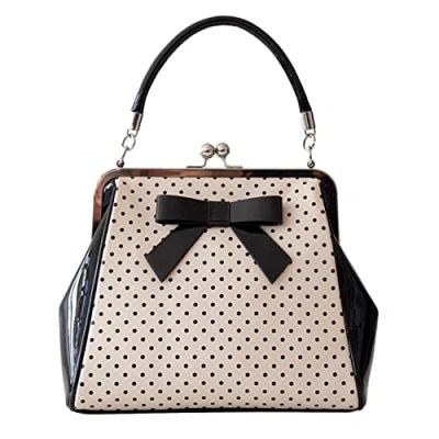 Image of Banned Polka Starr Handbag Blush