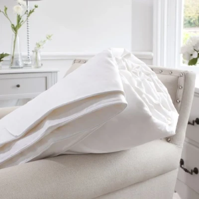 Image of Jasmine SILK All Seasons Weight 100% Mulberry Filled Duvet Quilt Cotbed Cot Bed (120 x 150cm) 4 Tog