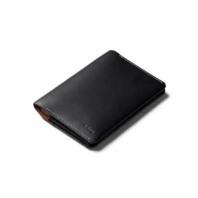 Image of Bellroy Passport Cover (Slimline Travel Wallet/Pouch with Card Slots and Space for Cash Plus documents) Black