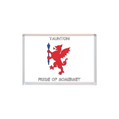 Image of Taunton Pride of Somerset County Flag Jumbo Fridge Magnet