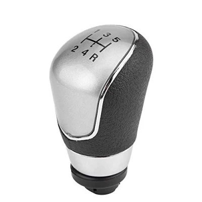 Image of Qiilu Gear Knob, Car Manual 5 Speed Lever Knob Head for Fo rd cus Fie sta M K7 2008 2013