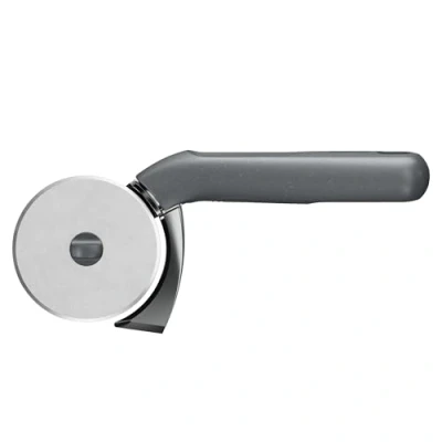 Image of Zyliss Pizza and Pastry Cutter, Stainless Stell Wheel, Crust Blade Cover, Removeable Wheel for Easy Clean. Dishwasher Safe
