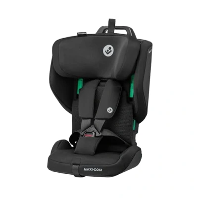 Image of Maxi Cosi Nomad Plus, Foldable Car Seat, 15 Months 4 Years, 76 105cm , Portable Travel Ultra Compact &amp; Lightweight, Side Impact Protection, Fits any Car, Bag, Authentic Black