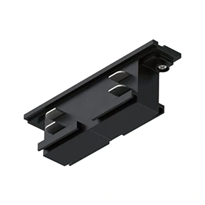 Image of Paulmann 91369 ProRail3 line Connector 94 x 24.5 mm max. 3,680 W Black Systems Ceiling Rail Metal, Plastic