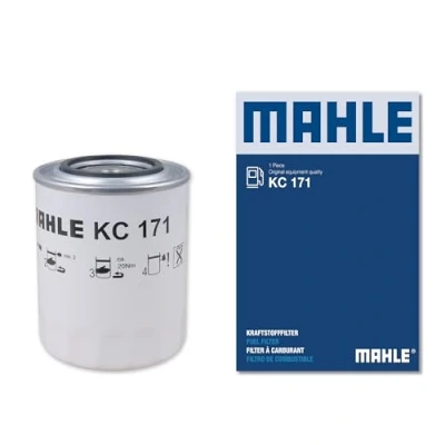 Image of 0000002994048, 0000500315480, 0000504117916, 0002994048, 0504112123 Fuel Filter MAHLE ORIGINAL KC 171 Spin on MERCEDES BENZ: ACTROS, ANTOS