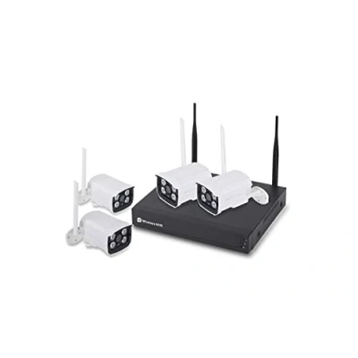 Image of Ener J WiFi NVR kit (8ch wireless NVR+4pc camera) 2.0MP 1080P,With ENERJSMART App, UK Plug with CE