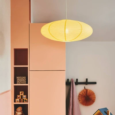 Image of Nordlux 2213253226 Villo Light Shade, 60cm, Yellow, Shade only