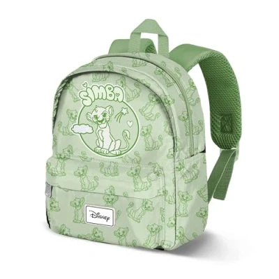 Image of Disney Lion King Cutie Joy Preschool Backpack, Green, 22 x 27 cm, Capacity 5 L