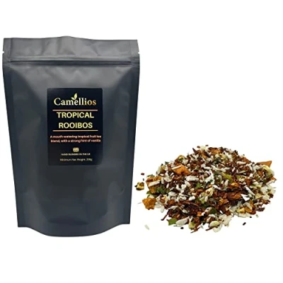 Image of Tropical Rooibos Tea, Loose Leaf Camellios (200g)